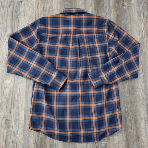 DIXXON Men's Multicolors Plaid Long Sleeve Shirt Size M - Picture 4 of 4